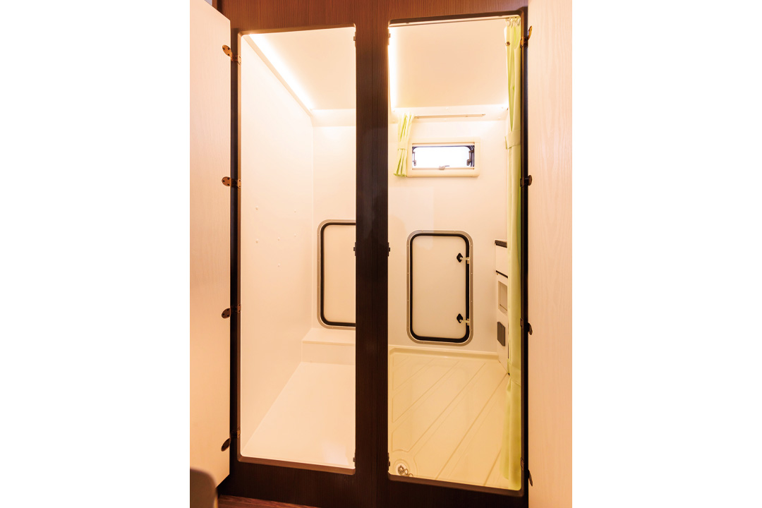 常設二段ベッド