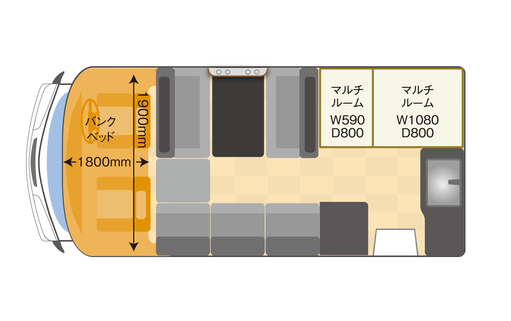 クレア53Wレイアウト